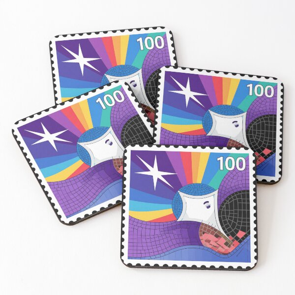 Item preview, violet night 7.1 diffused mosaic colorful geometric abstract design designed and sold by SmashingDeals.