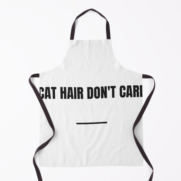 Item preview, "CAT HAIR DON'T CARE" Minimalist Quote T-Shirt designed and sold by QuirkThreadsCo.