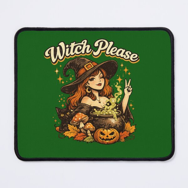 Item preview, Witch Please Retro Halloween Shirt | Vintage Witch Cute Spooky Fall Aesthetic Funny Halloween Gift designed and sold by mocci10.