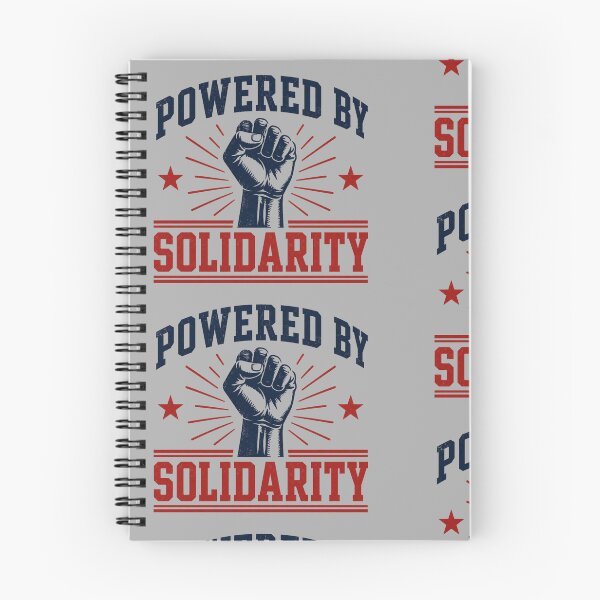 Item preview, Powered by Solidarity | Union & Worker Rights Retro Design designed and sold by ctrlaltcreator.