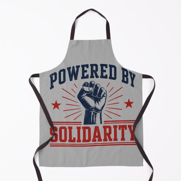 Item preview, Powered by Solidarity | Union & Worker Rights Retro Design designed and sold by ctrlaltcreator.