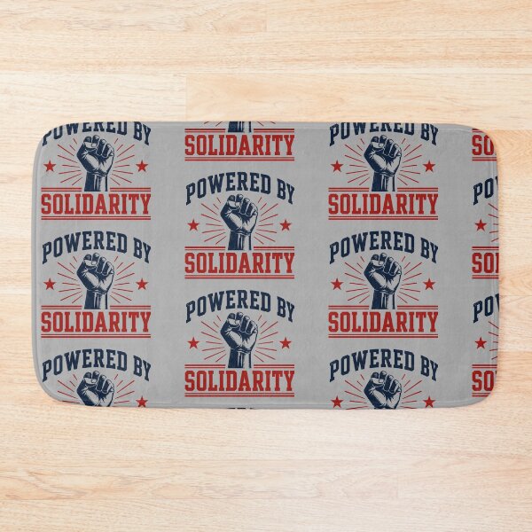 Item preview, Powered by Solidarity | Union & Worker Rights Retro Design designed and sold by ctrlaltcreator.