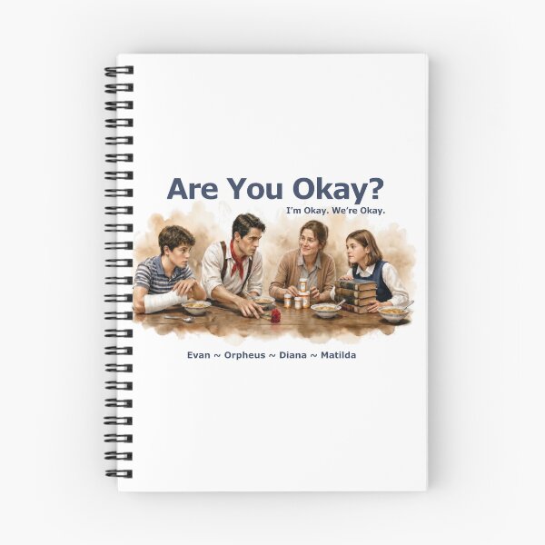 Item preview, "Are You Okay?" Broadway Mashup Graphic Print designed and sold by Rock_On.