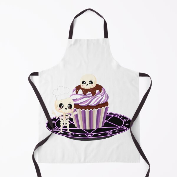 Item preview, Halloween Skeleton Chef with Cupcake designed and sold by JohanaStyle.