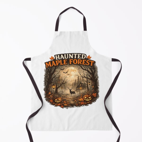 Item preview, Haunted Maple Forest Halloween Shirt | Canadian Spooky Forest Deer Moon Vintage Fall Gothic Design designed and sold by mocci10.