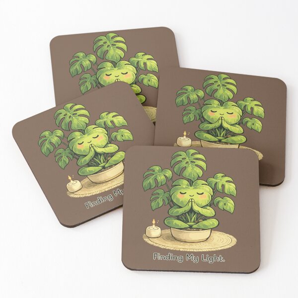 Item preview, Meditating Monstera designed and sold by SimplePoDesign.