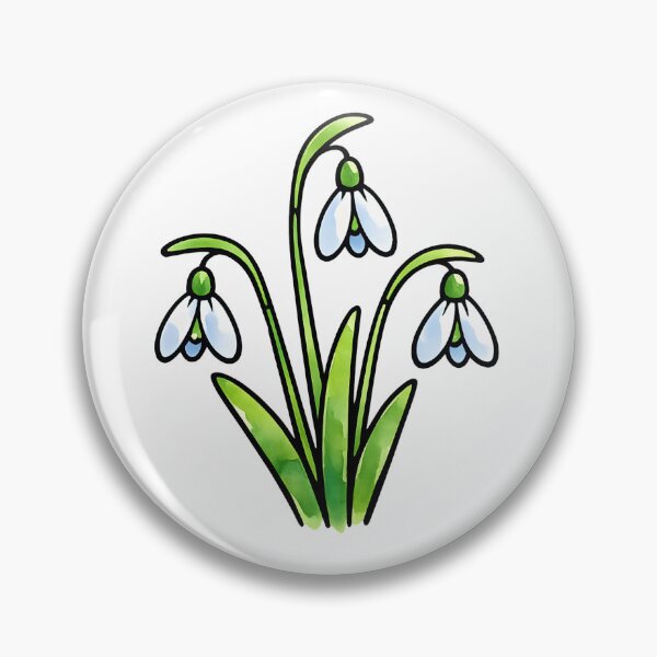 Item preview, Snow Drop Flower designed and sold by GraphicsClub.