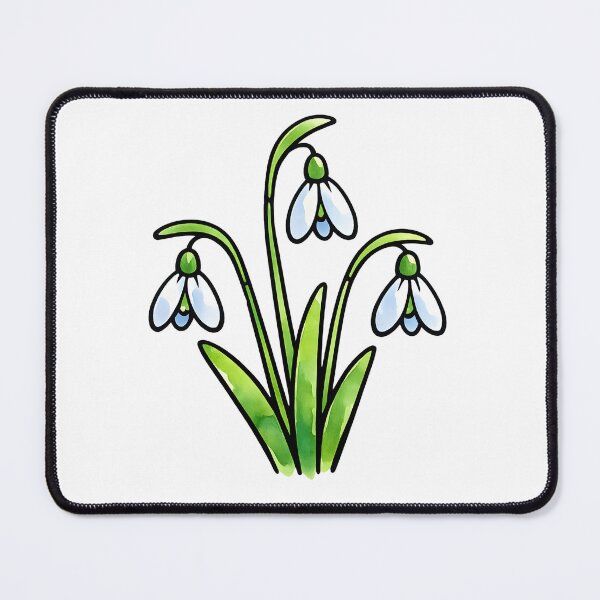 Item preview, Snow Drop Flower designed and sold by GraphicsClub.