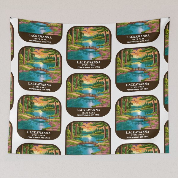 Item preview, Lackawanna State Park (Pennsylvania) designed and sold by RabbitK.