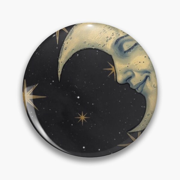 Item preview, Sun and moon whimsigoth with stars designed and sold by BrontesWhimsyStore.