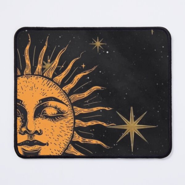 Item preview, Sun and moon whimsigoth with stars designed and sold by BrontesWhimsyStore.