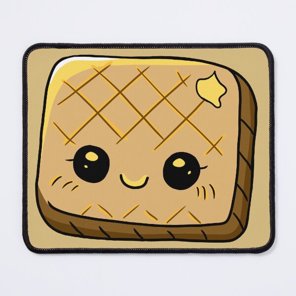 Item preview, Toast Breakfast Character Illustration designed and sold by Phyllya Design.