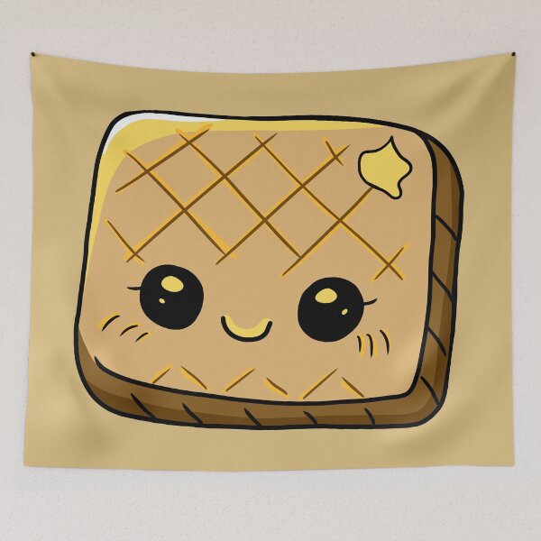 Item preview, Toast Breakfast Character Illustration designed and sold by Phyllya Design.