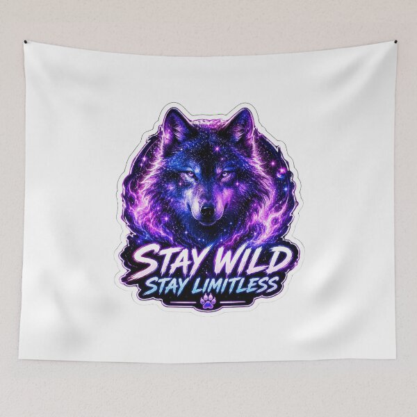 Item preview, Cosmic Wolf designed and sold by MR4me.