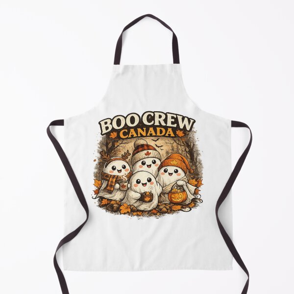 Item preview, Boo Crew Canada Cute Ghost Halloween Shirt | Funny Canadian Autumn Ghost with Maple Leaves Retro Spooky Design designed and sold by mocci10.