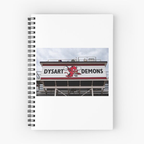Item preview, Dysart High School Demons (Throwback) designed and sold by LockedUp.