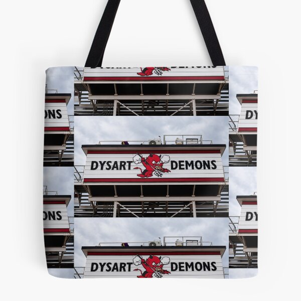Item preview, Dysart High School Demons (Throwback) designed and sold by LockedUp.