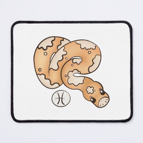 Item preview, Pisces Zodiac Snake Cute Horoscope Art designed and sold by syariesincart.