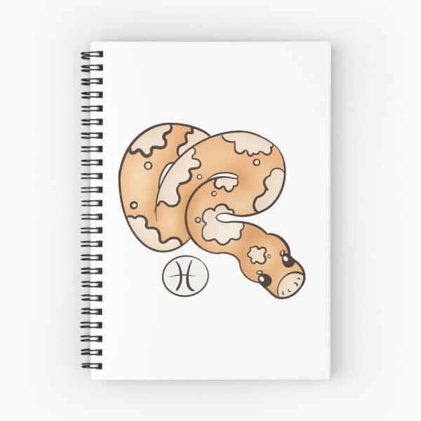 Item preview, Pisces Zodiac Snake Cute Horoscope Art designed and sold by syariesincart.