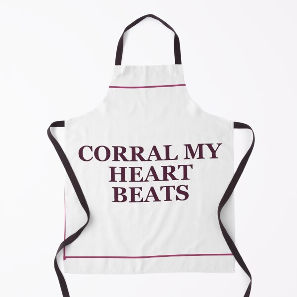 Item preview, "CORRAL MY HEART BEATS" Minimalist Quote Sticker designed and sold by QuirkThreadsCo.