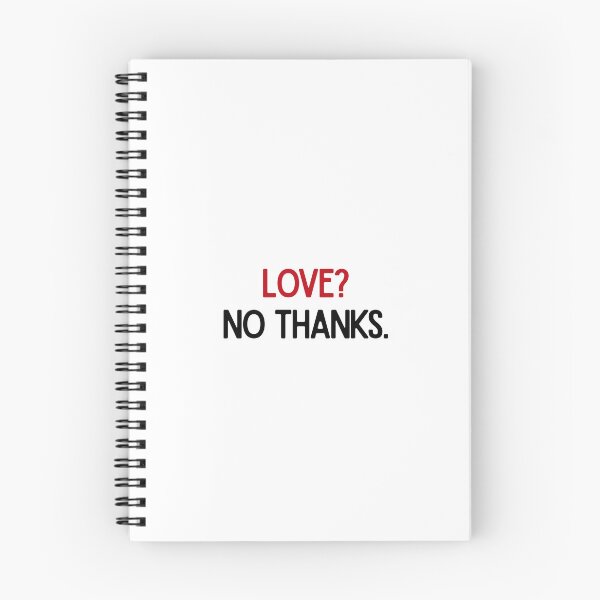 Item preview, Love? No Thanks | Funny Anti Valentine's Day Shirt designed and sold by luckyhue.