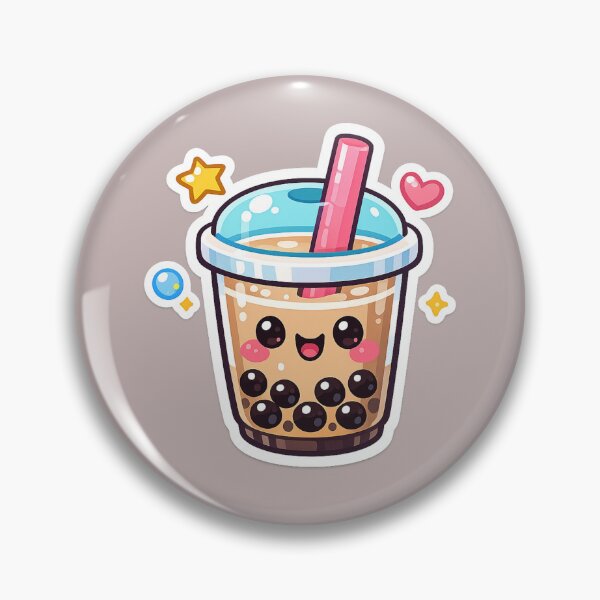 Item preview, Cute Kawaii Bubble Tea Cup Sticker designed and sold by NeoSakura.