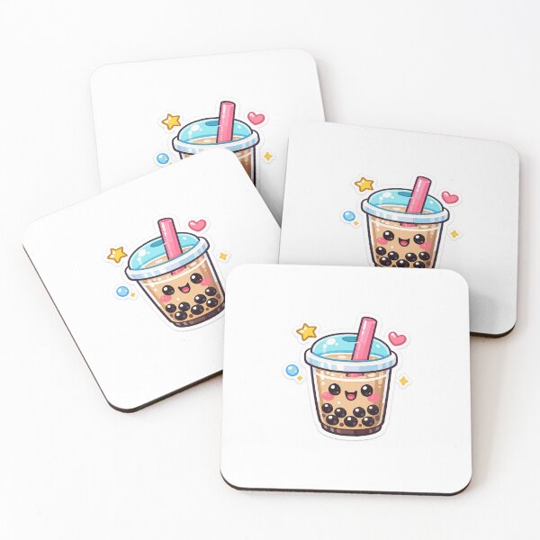 Item preview, Cute Kawaii Bubble Tea Cup Sticker designed and sold by NeoSakura.