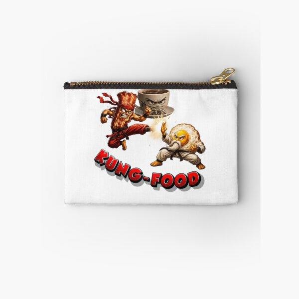 Item preview, Kung-Food: Bacon Attacks Egg | Funny Breakfast Battle designed and sold by KrystekShop.