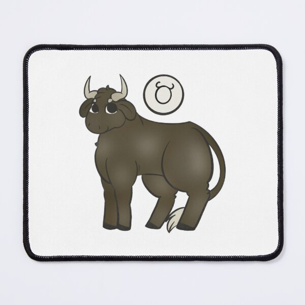 Item preview, Taurus Zodiac Bull Cute Horoscope Art designed and sold by syariesincart.