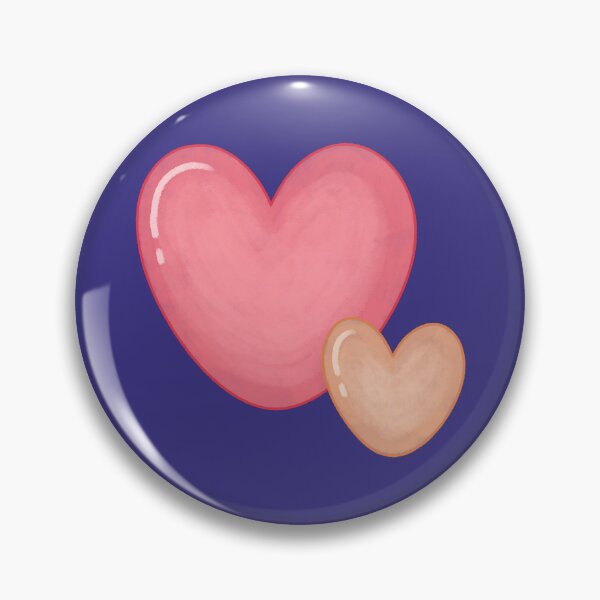Item preview, Cute Pink and Peach Pastel Hearts Illustration designed and sold by ubborn.