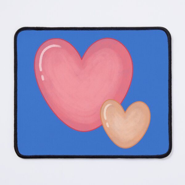 Item preview, Cute Pink and Peach Pastel Hearts Illustration designed and sold by ubborn.