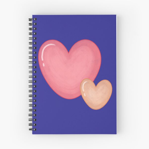 Item preview, Cute Pink and Peach Pastel Hearts Illustration designed and sold by ubborn.