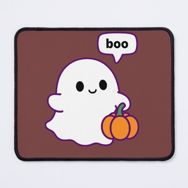 Item preview, Kawaii Boo Ghost with Pumpkin | Cute Halloween Design designed and sold by AstronautMerch.