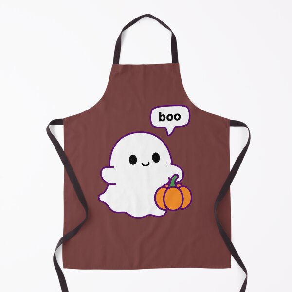 Item preview, Kawaii Boo Ghost with Pumpkin | Cute Halloween Design designed and sold by AstronautMerch.