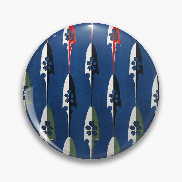 Item preview, Vintage Furuya Korin Shima Shima Japanese Woodblock Print designed and sold by PinUpPizzazz.