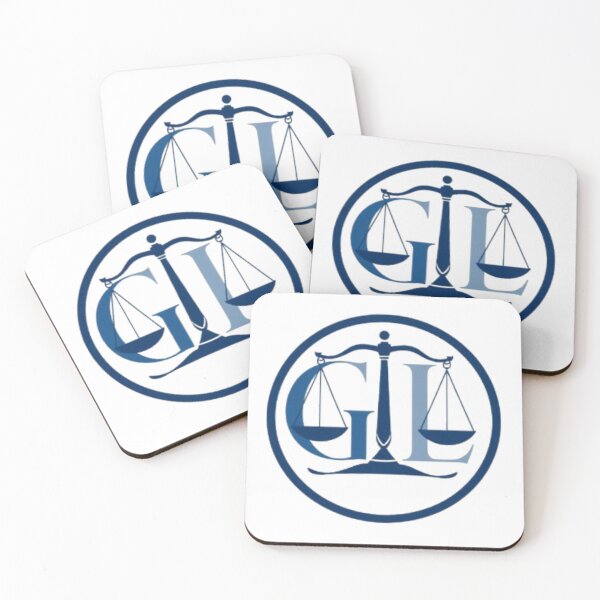 Artikelvorschau, Georgetown Law Monogramm Justizdesign entworfen und verkauft von MystiColo.