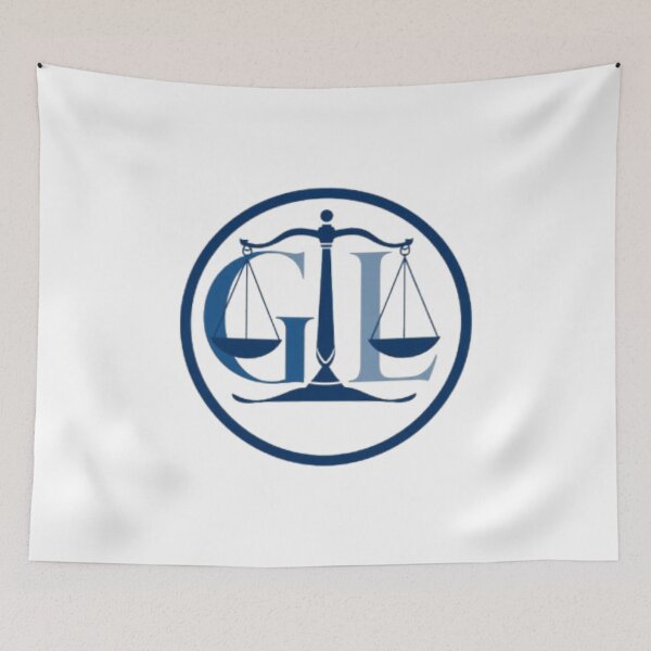 Item preview, Diseño de justicia con monograma de la Facultad de Derecho de Georgetown designed and sold by MystiColo.