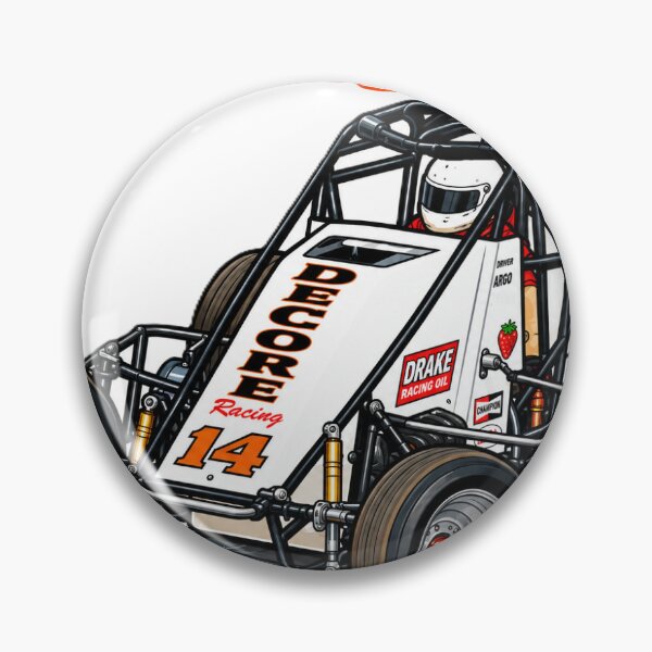 Item preview, Rodney Argo USAC CRA Sprint Midget Dirt Race Car  designed and sold by GARAGE75DESIGNS.