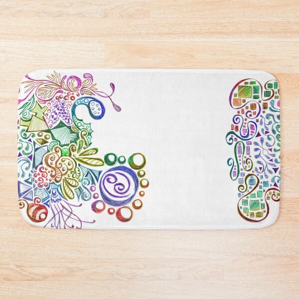 Item preview, Abstract Organic Shapes 2 – Intuitive Colorful Art designed and sold by CylisArt.