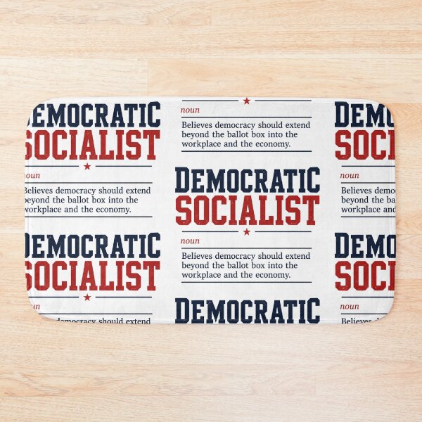 Artikelvorschau, Definition des Demokratischen Sozialismus | Politisches Vintage-Design für Wahlurne und Wirtschaft entworfen und verkauft von ctrlaltcreator.