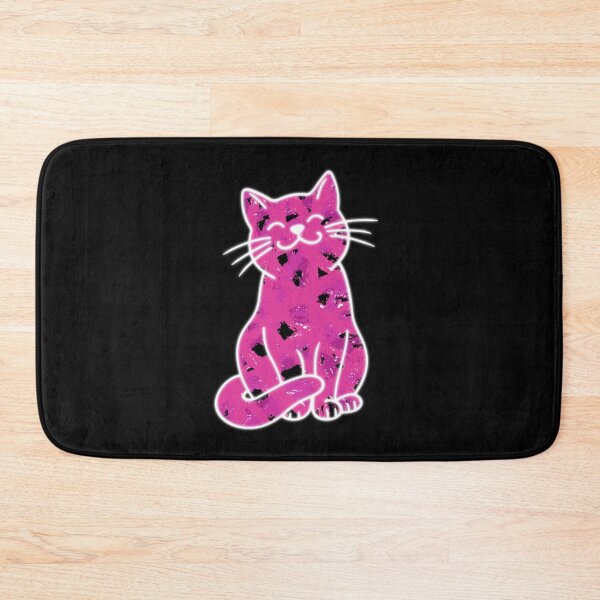 Item preview, Neon Bliss Pink Cat designed and sold by VOYID ART STUDIO.