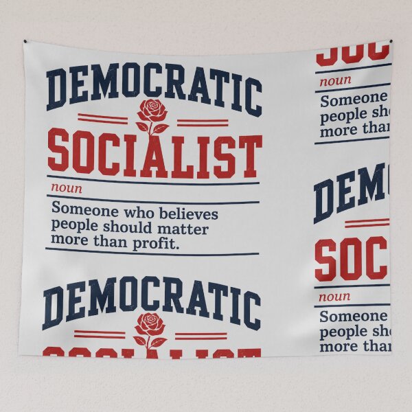 Item preview, Democratic Socialist Definition | Profit Political Design designed and sold by ctrlaltcreator.