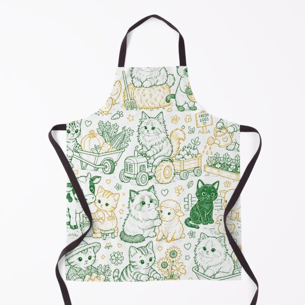 Item preview, Farm Cats Cute Farmhouse Kitten Design Country Decor designed and sold by TerScott.