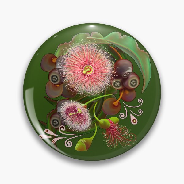 Item preview, Schwizer Buremolerei Auschtralische Wildblueme 1 + KI designed and sold by tasmanianartist.