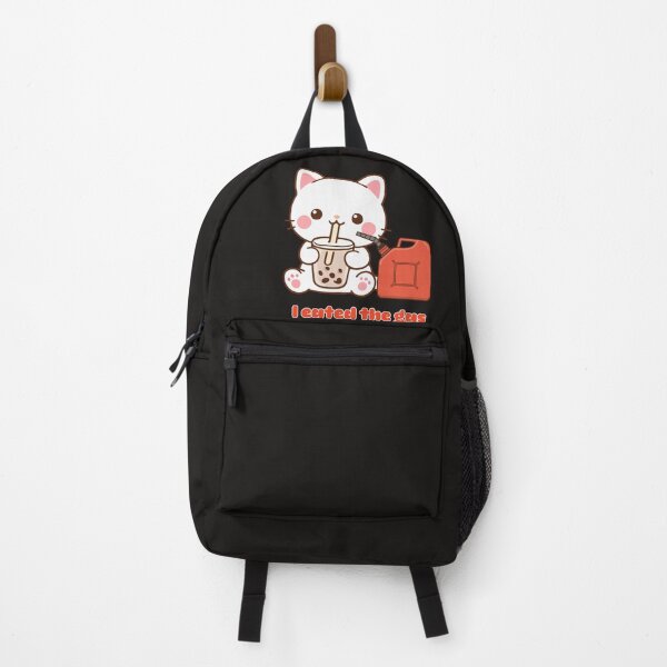 Item preview, I Eated The Gas Kawaii Boba Tea Cat designed and sold by Cafya.