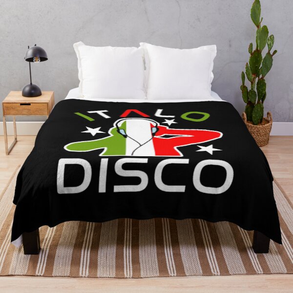 Item preview, Italo Disco DJ. Black designed and sold by Graphroad.