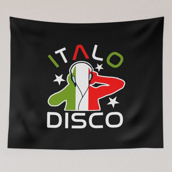 Item preview, Italo Disco DJ. Black designed and sold by Graphroad.
