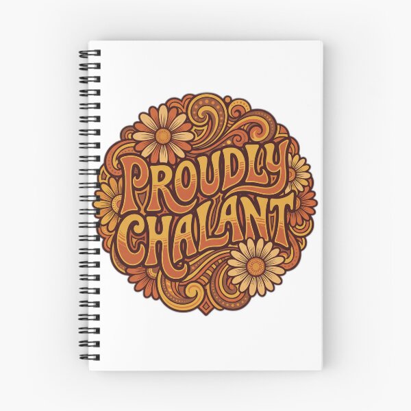 Item preview, Proudly Chalant 70s Retro Groovy Floral Emblem designed and sold by ryanguas.