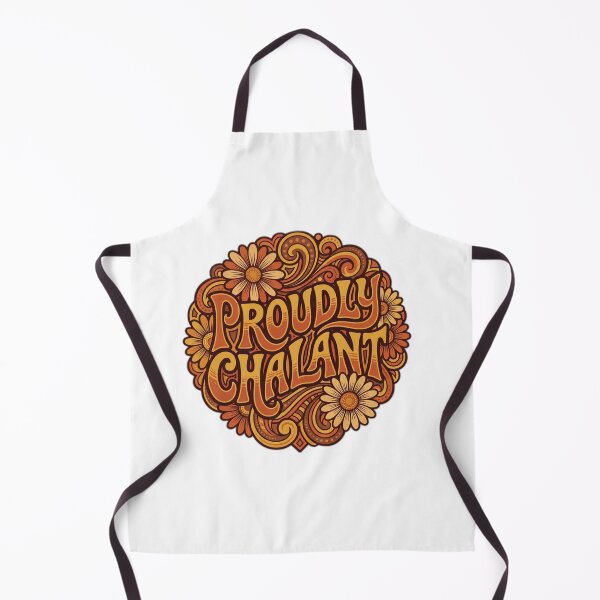 Item preview, Proudly Chalant 70s Retro Groovy Floral Emblem designed and sold by ryanguas.