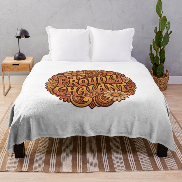 Item preview, Proudly Chalant 70s Retro Groovy Floral Emblem designed and sold by ryanguas.